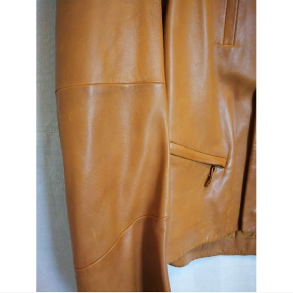 Authentic Burberry Biker Leather Jacket - Picture 6 of 6